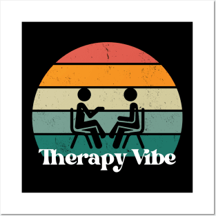Therapy Vibe Retro Posters and Art